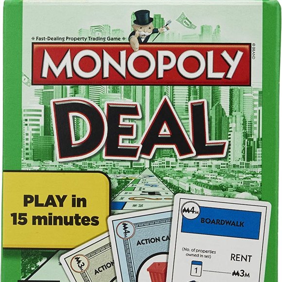 MONOPOLY Deal Card Trading Game - Picture 1 of 5